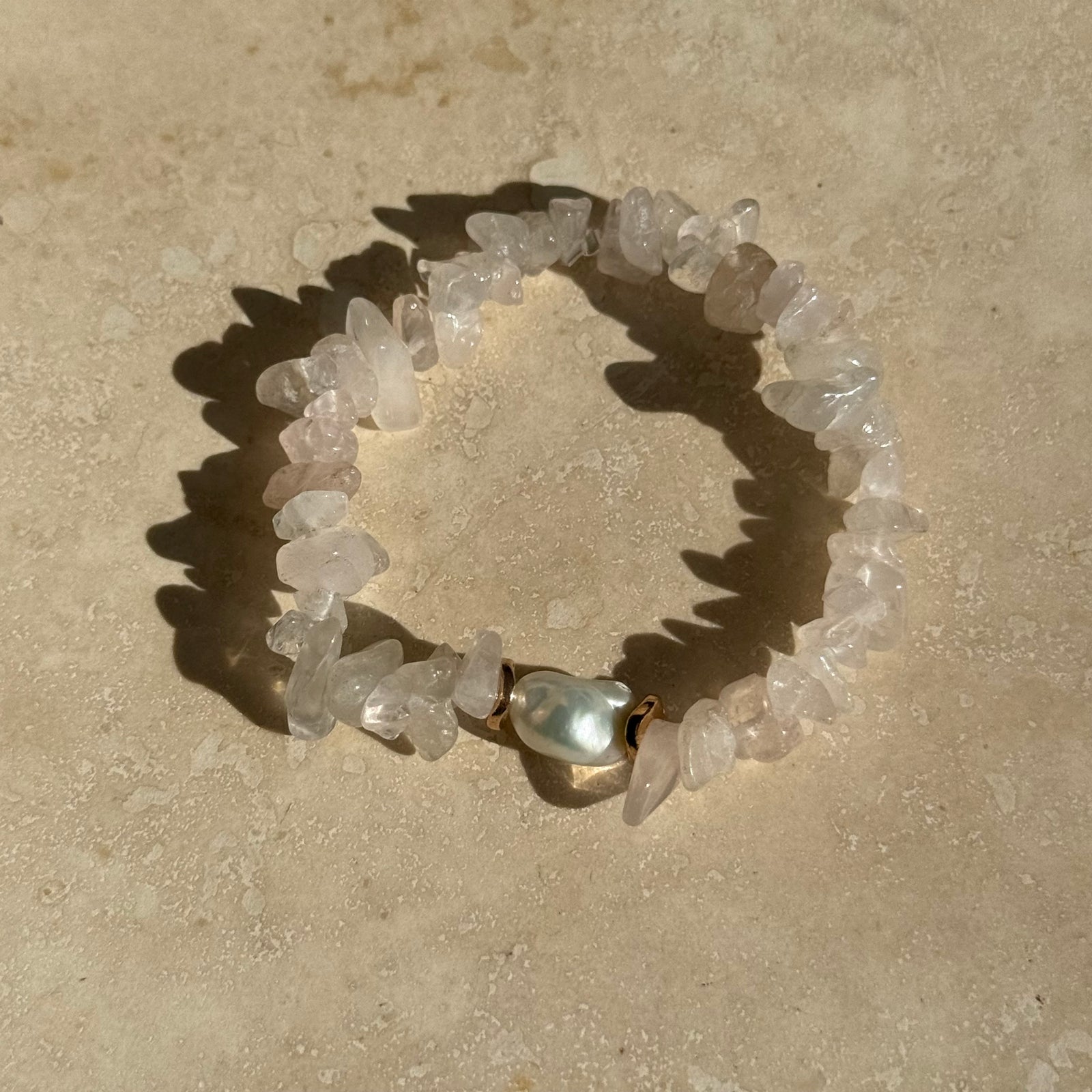 Oasis stone pearl Bracelet