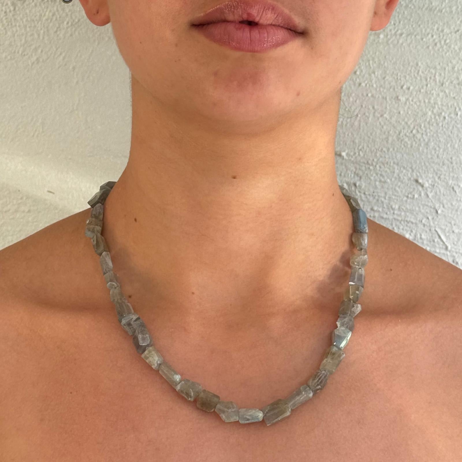 Labradorite Gemstone Necklace