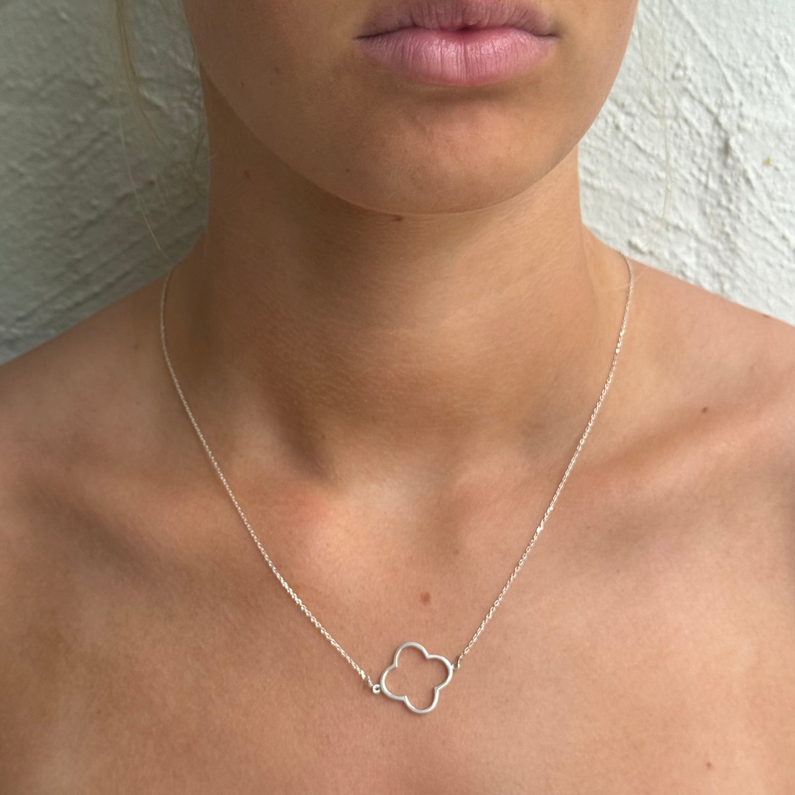 Four Leaf Clover - silver and gold