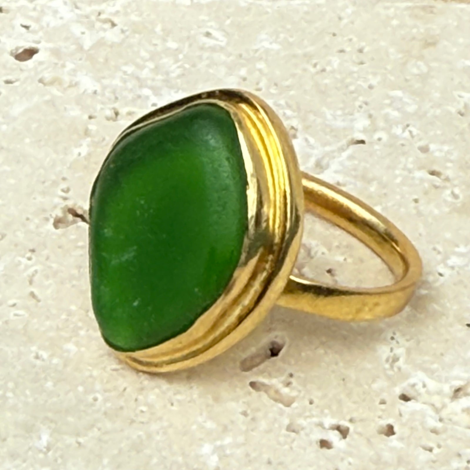Boudi - Seaglass Adjustable Ring