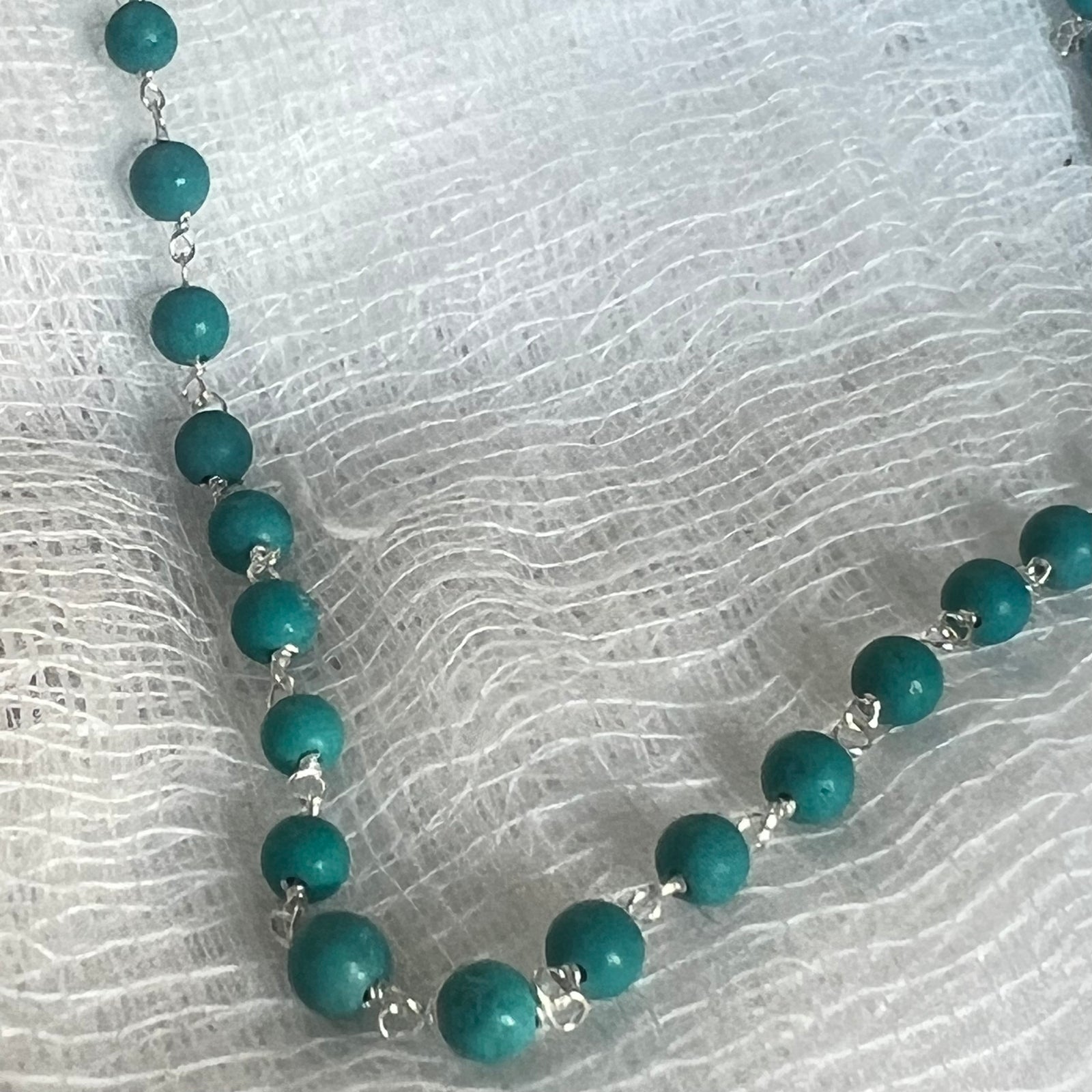Turquoise Silver Necklace