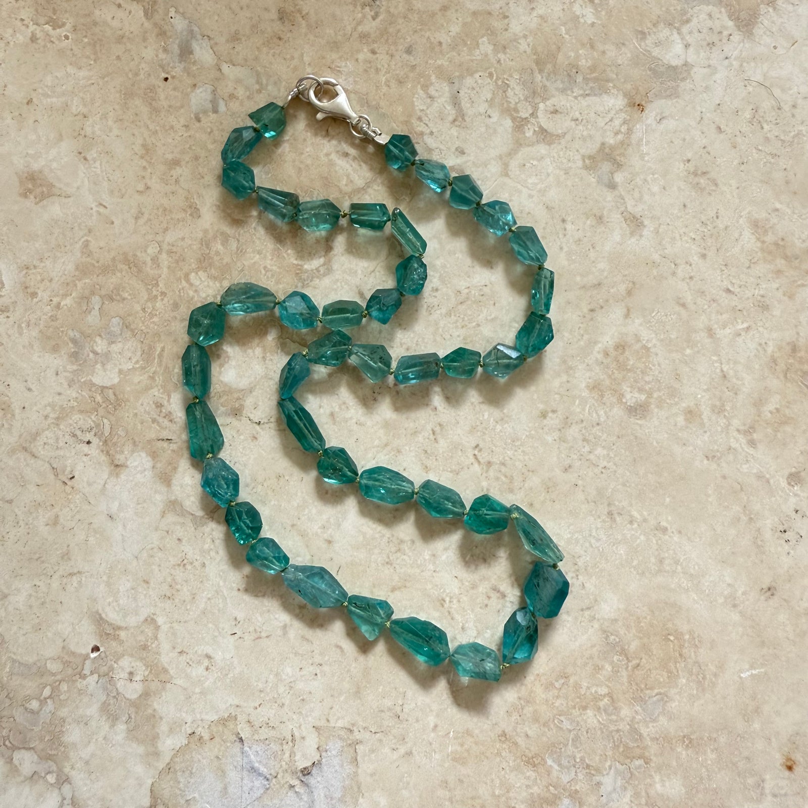 Apatite Stone Necklace