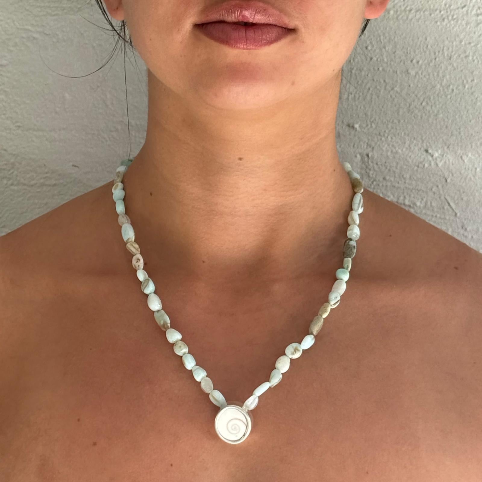 Eye of Santa Lucia necklace