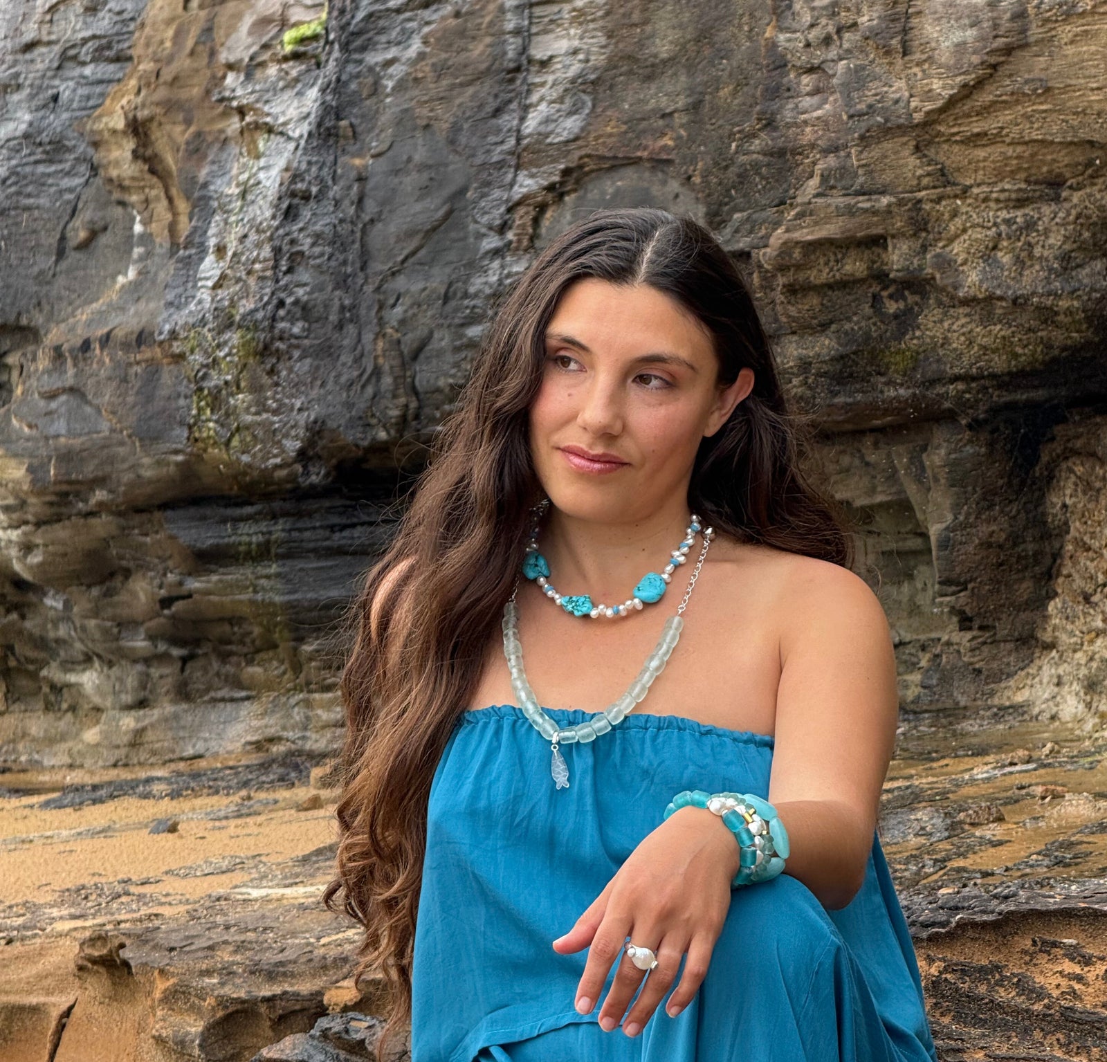 Turquoise Tide Necklace