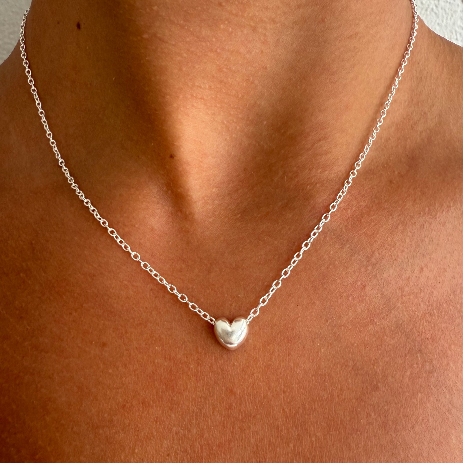 Silver Heart Necklace