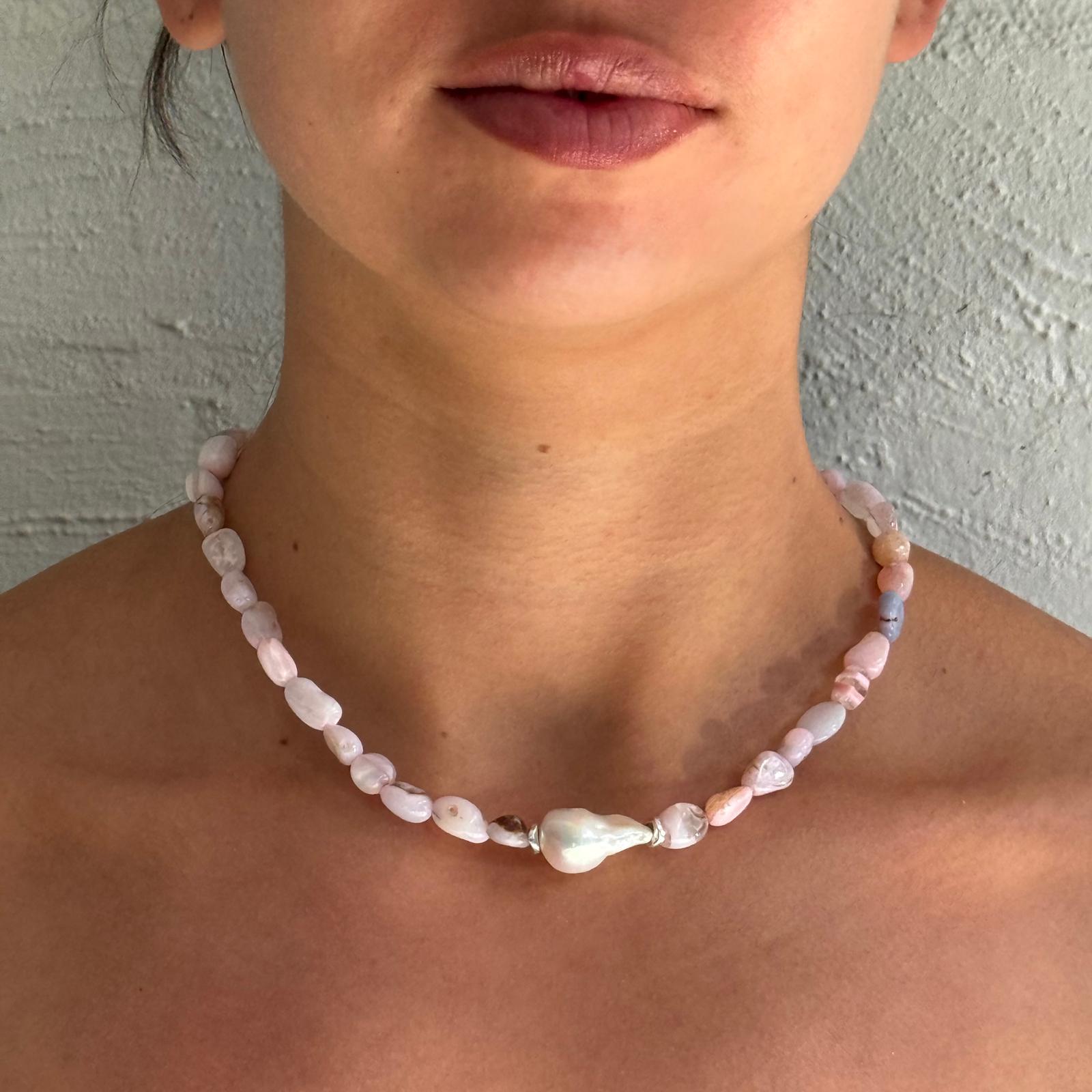 Peruvian Opal Necklace