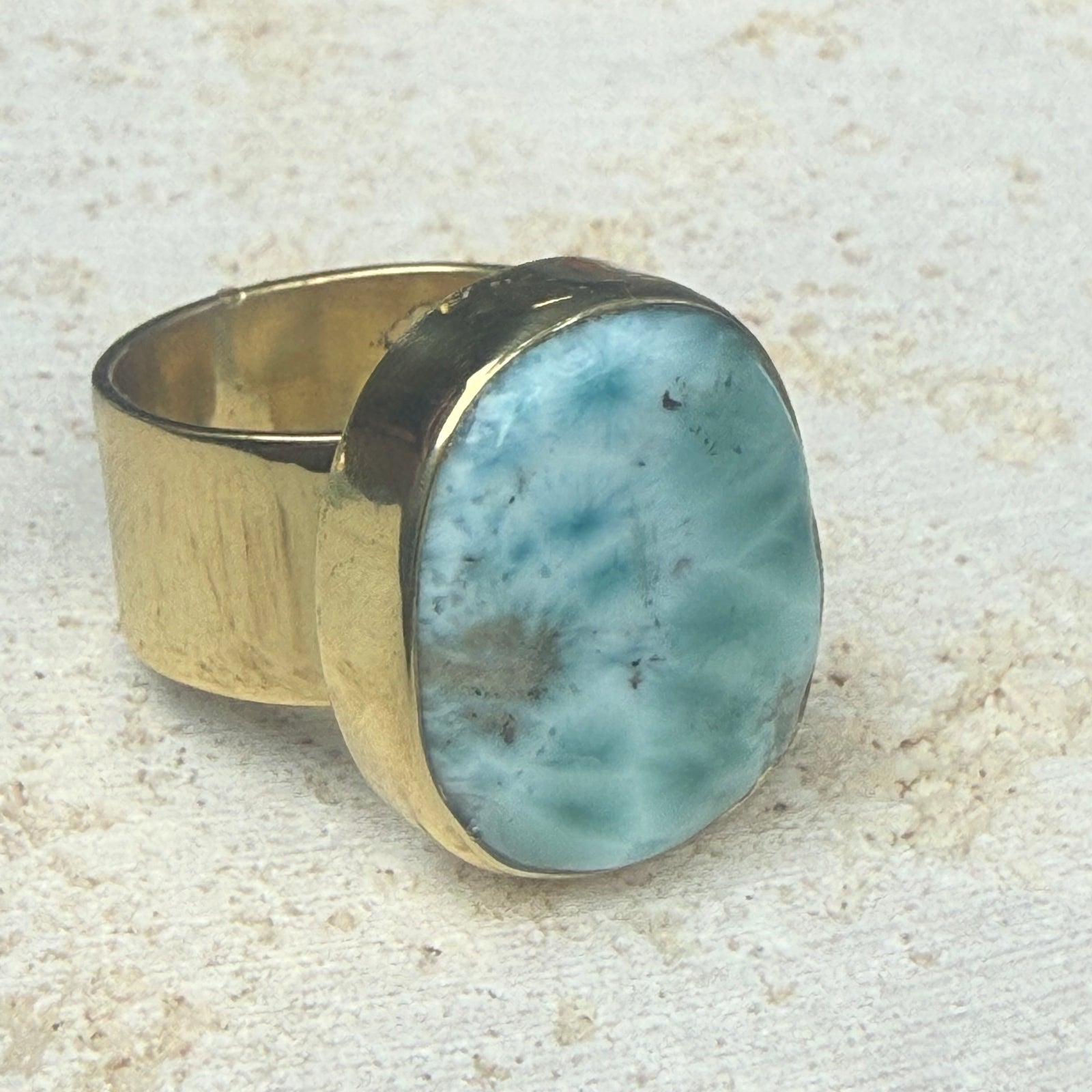 Gemstone Statement Ring (adjustable)