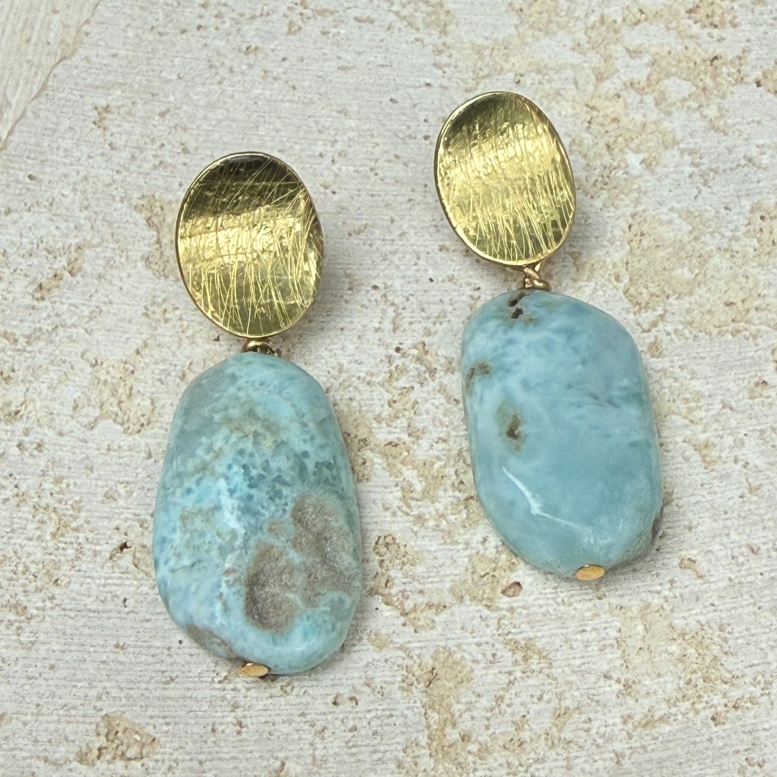 Stone Drop Earring