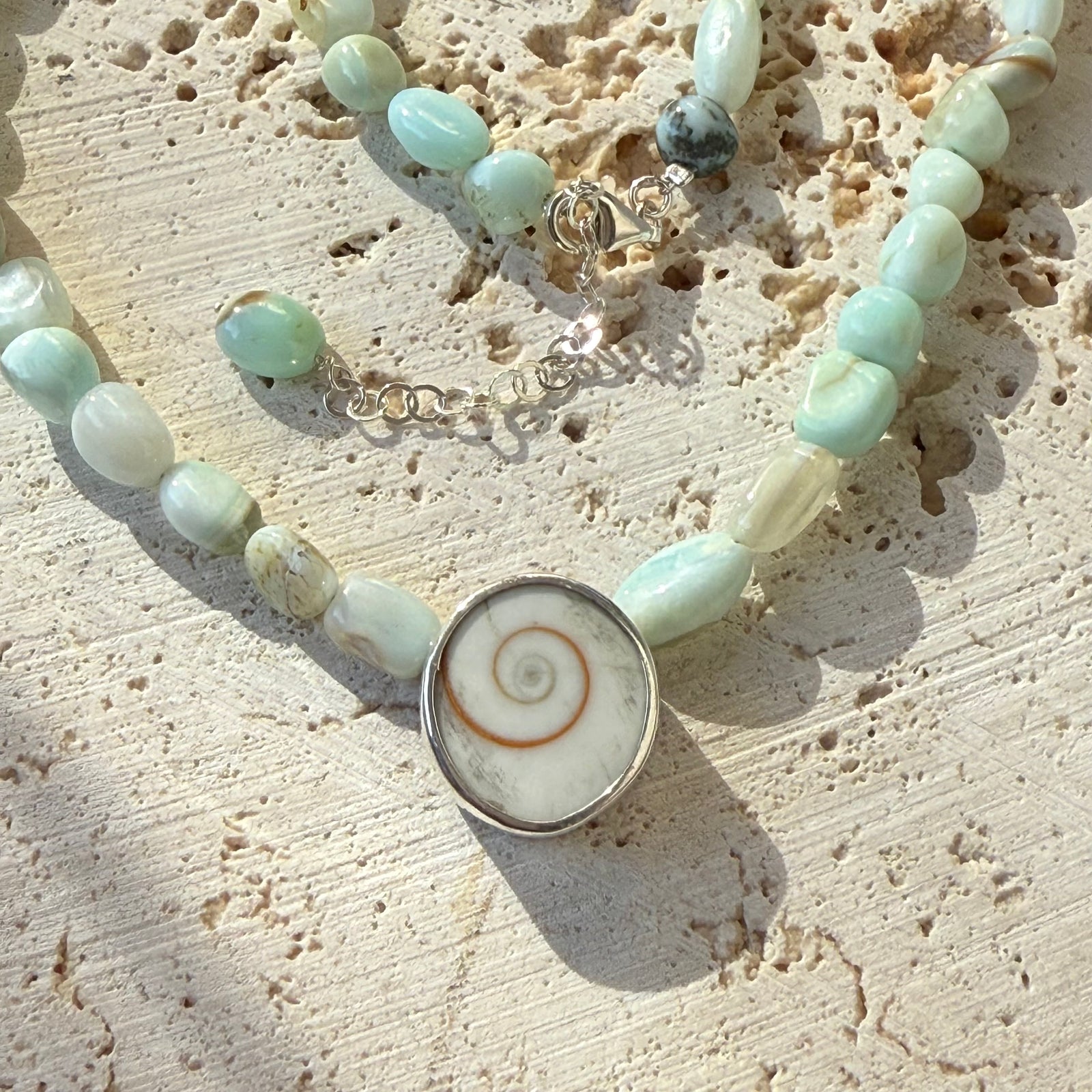 Eye of Santa Lucia necklace