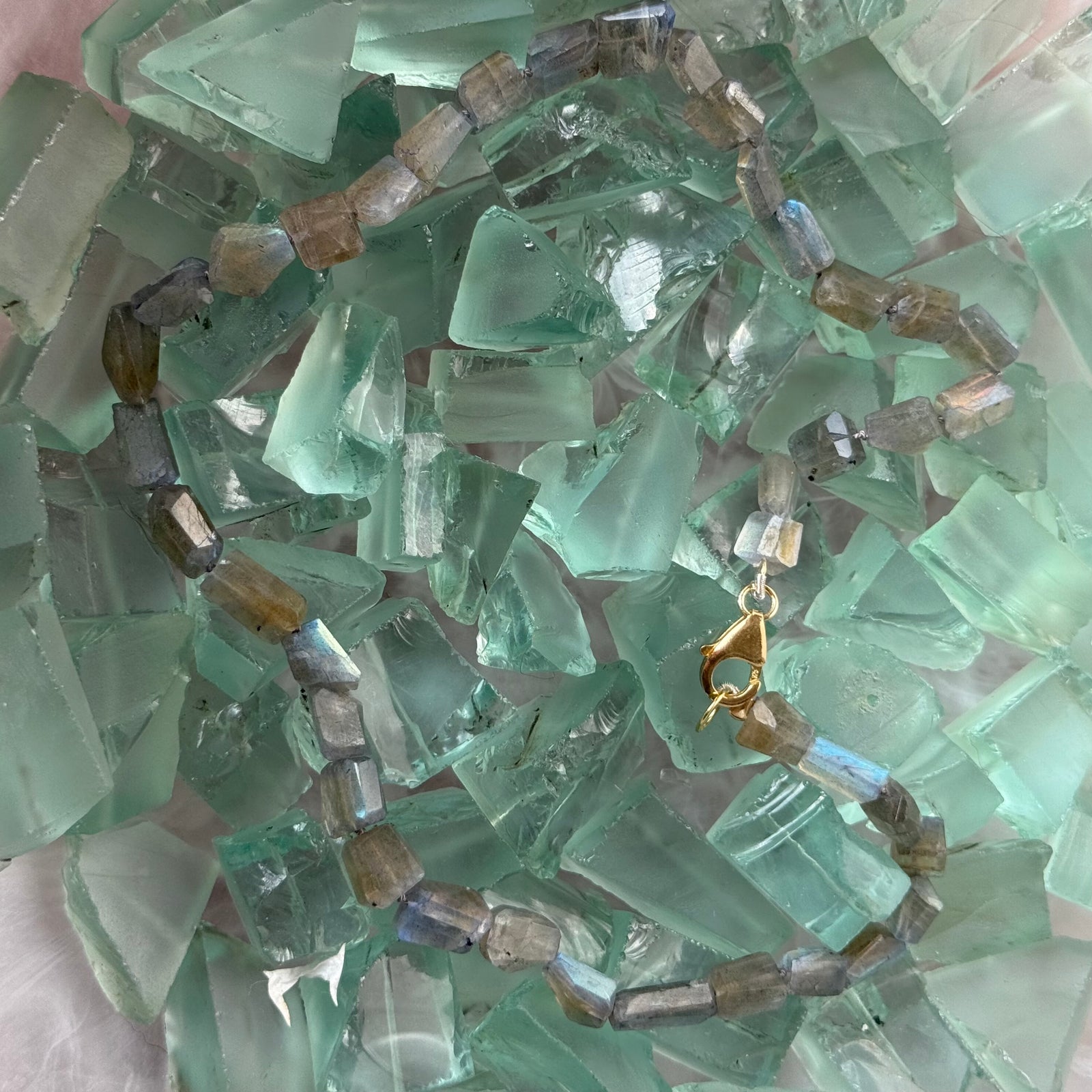 Labradorite Gemstone Necklace