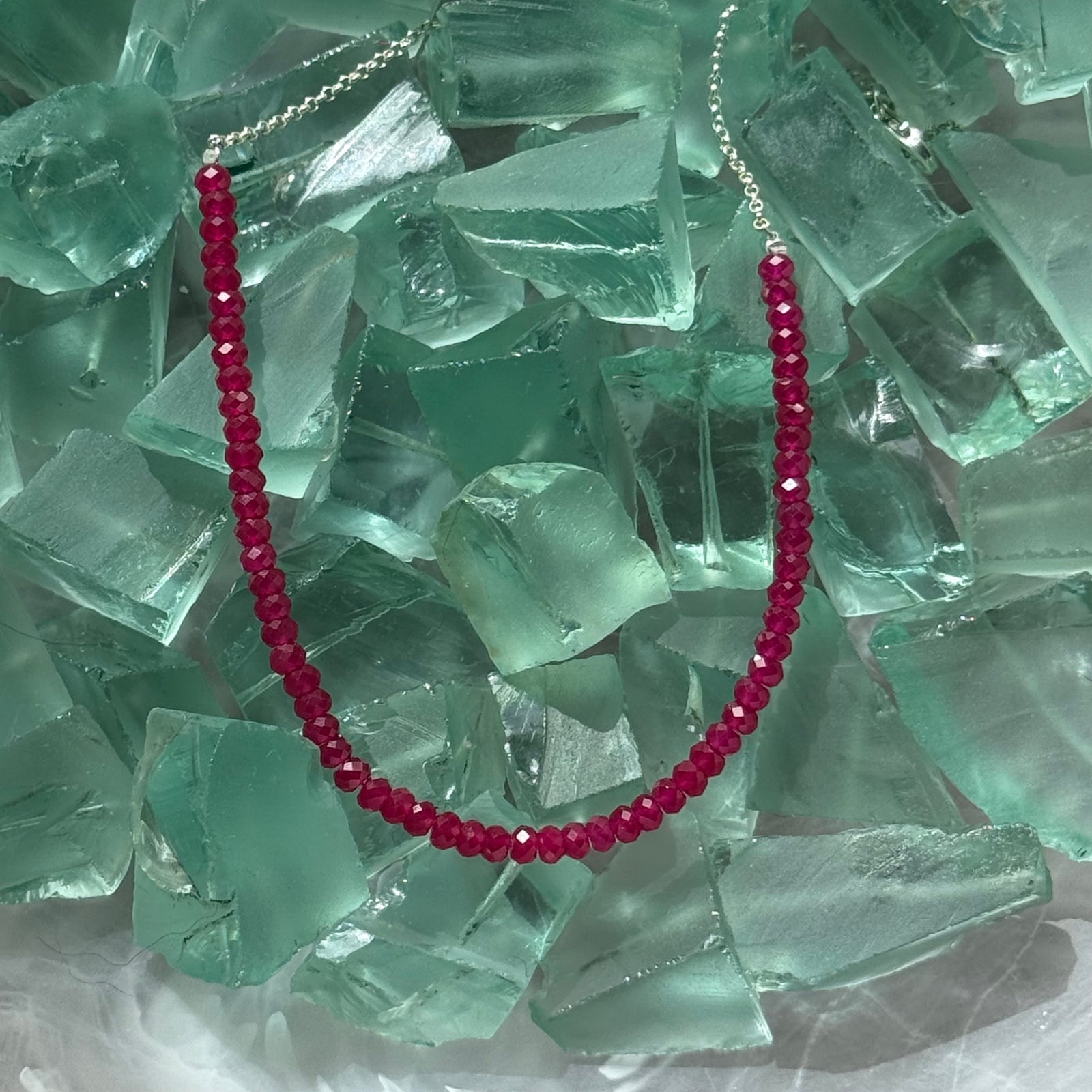 Gemstone and Chain Necklaces