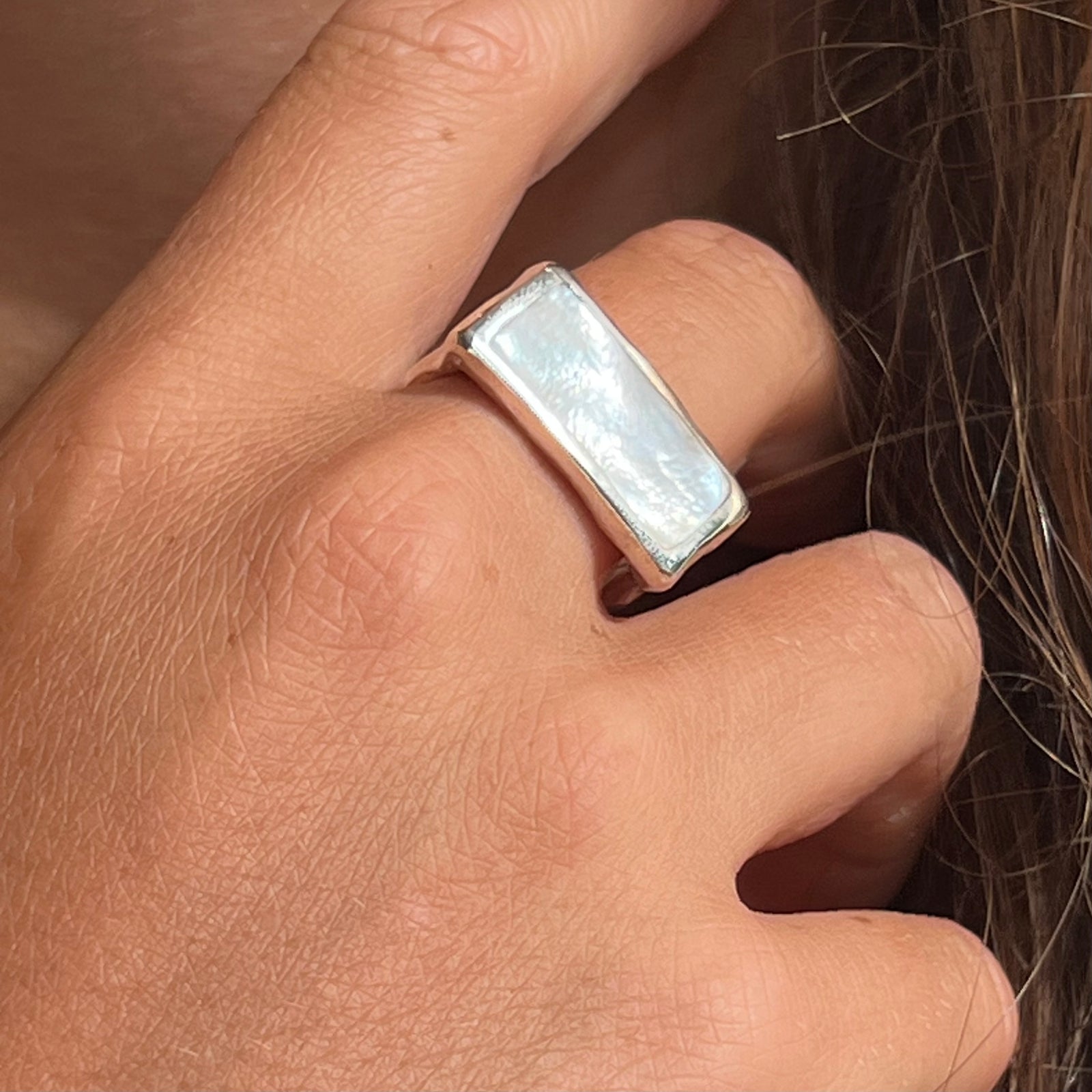 PIANA - UNISEX SIGNET RING IN SILVER OR GOLD