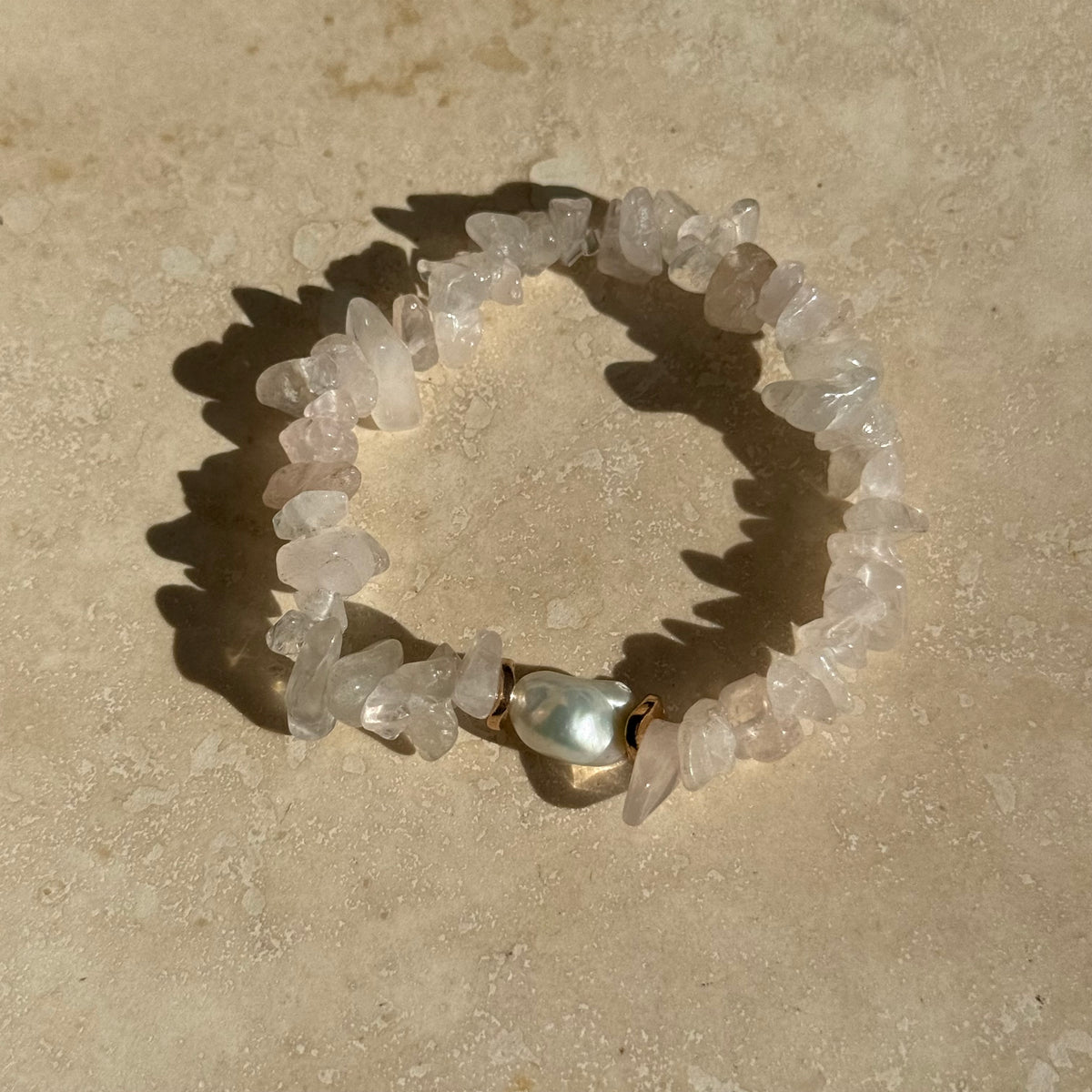 Oasis stone pearl Bracelet