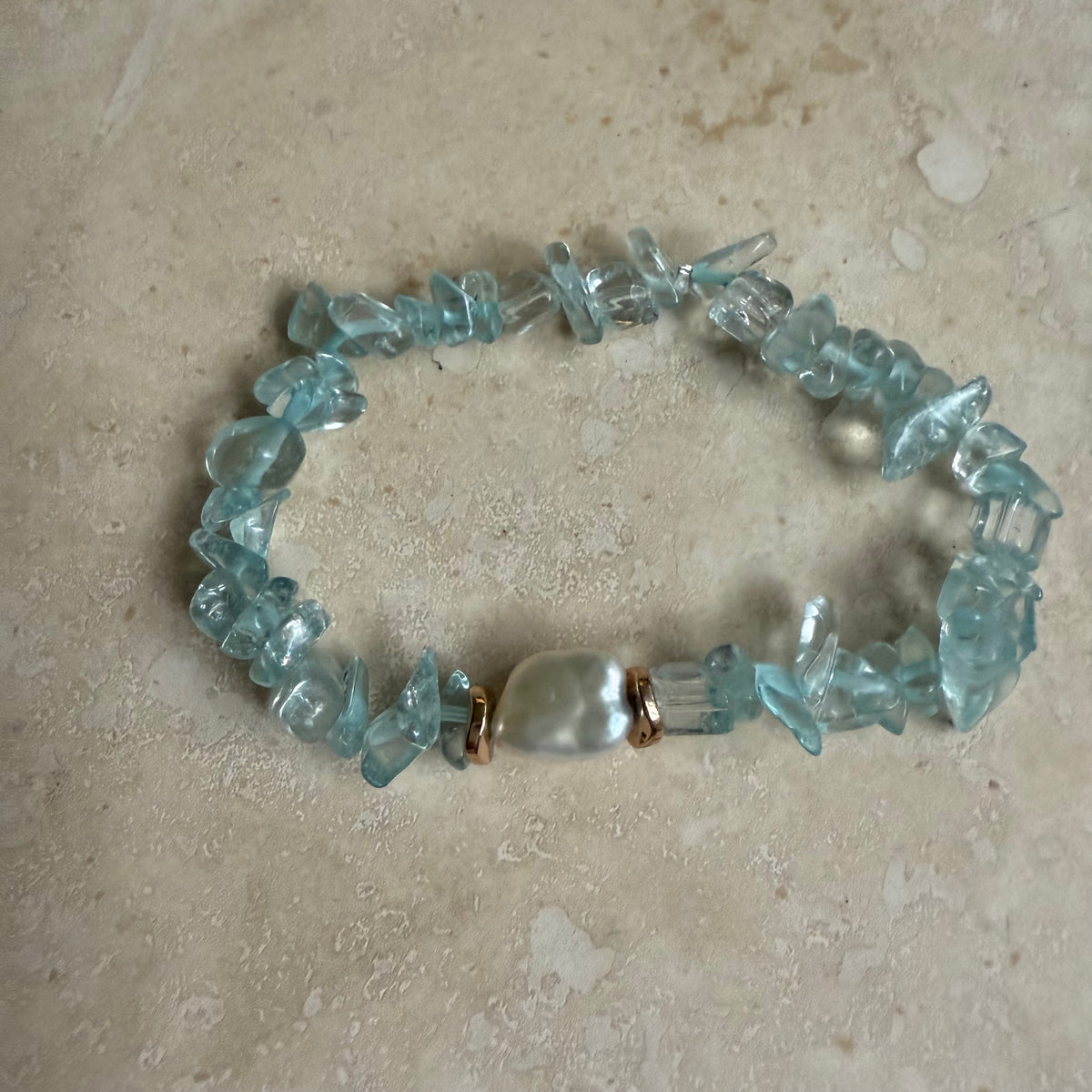 Oasis stone pearl Bracelet