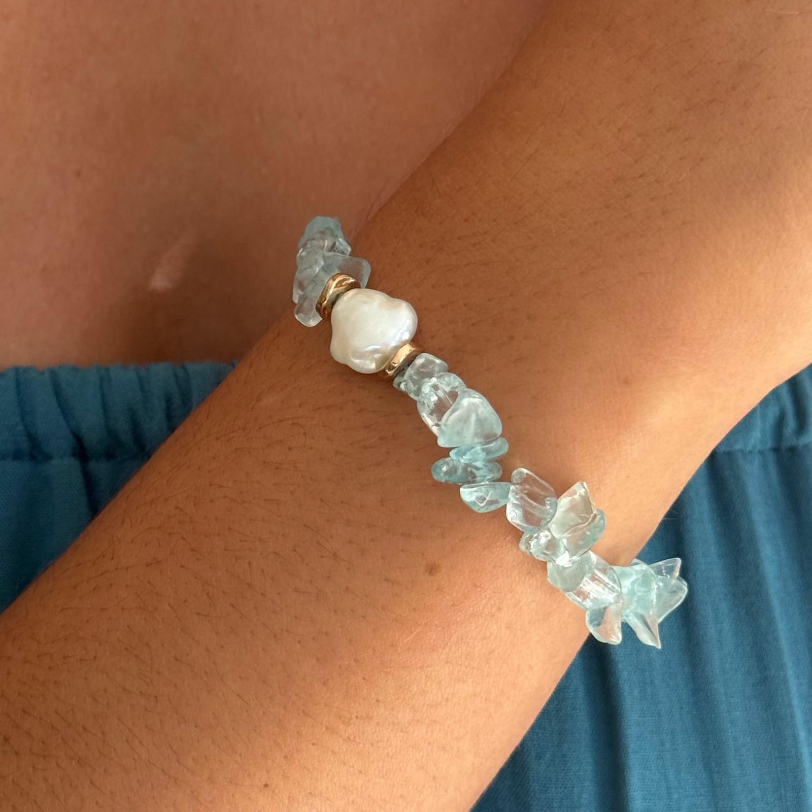 Oasis stone pearl Bracelet