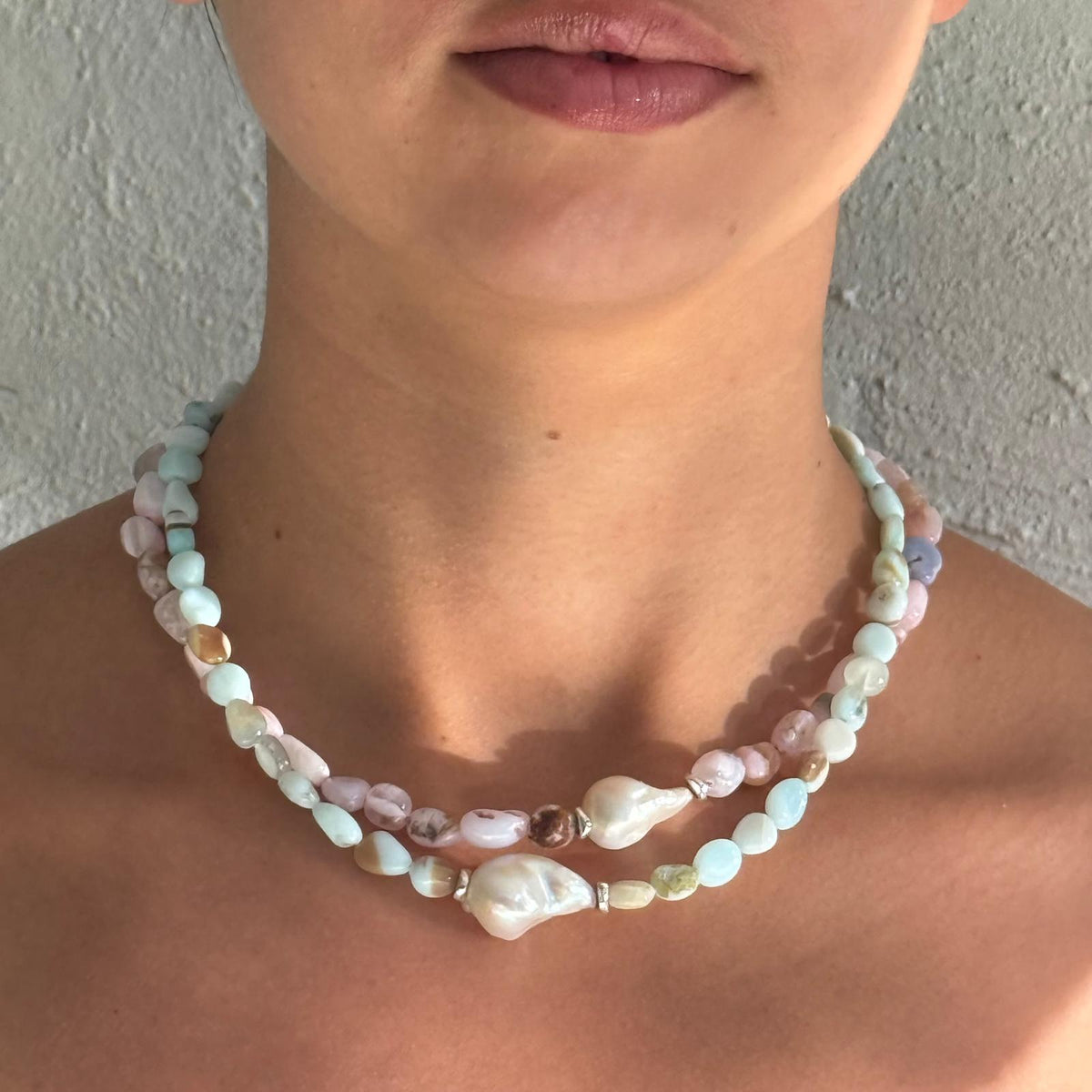 Peruvian Opal Necklace