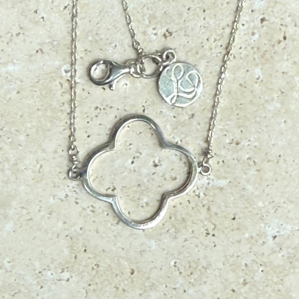 Four Leaf Clover - silver and gold