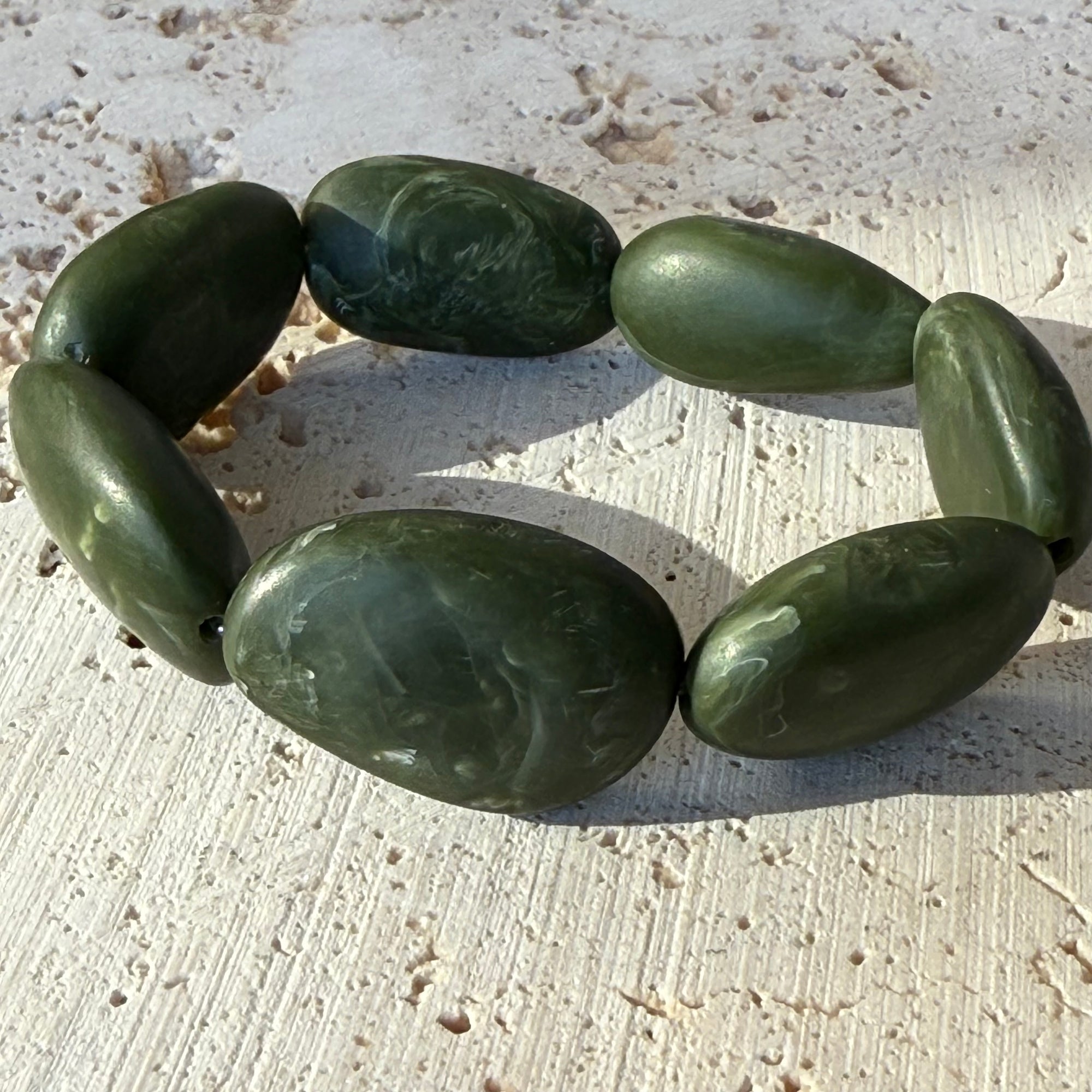 Pebble and Pearl Bracelet