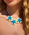 shell flower necklace