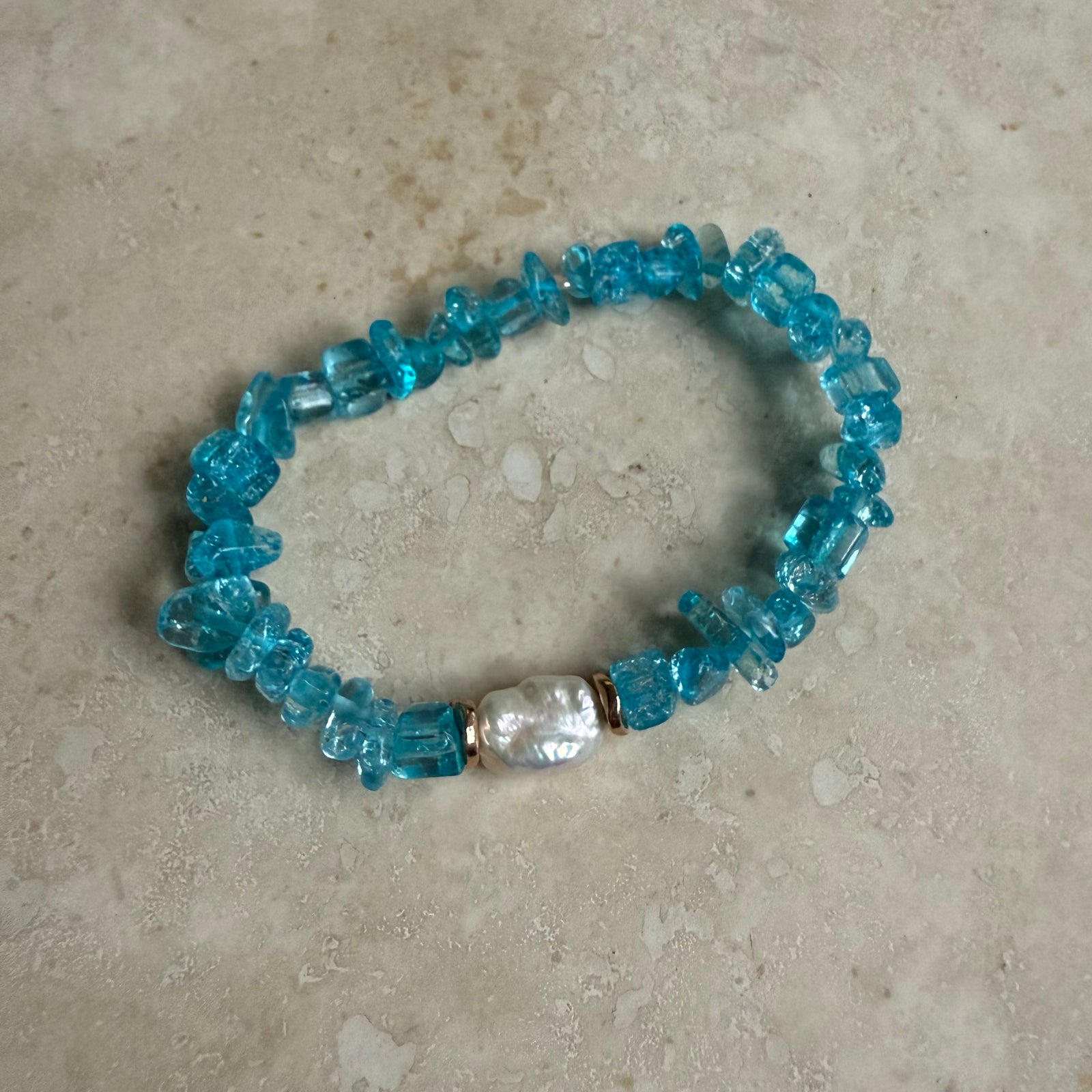 Oasis stone pearl Bracelet