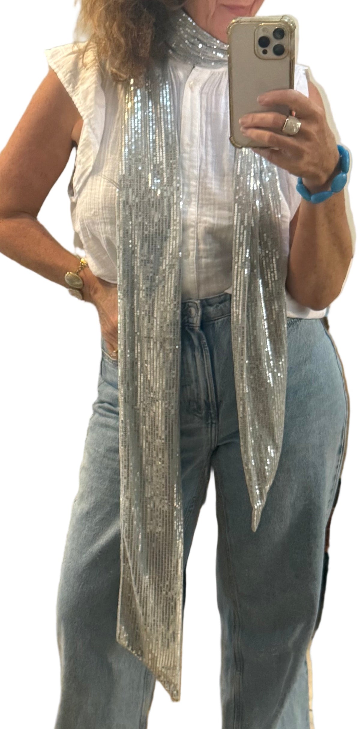 Sequin Scarf