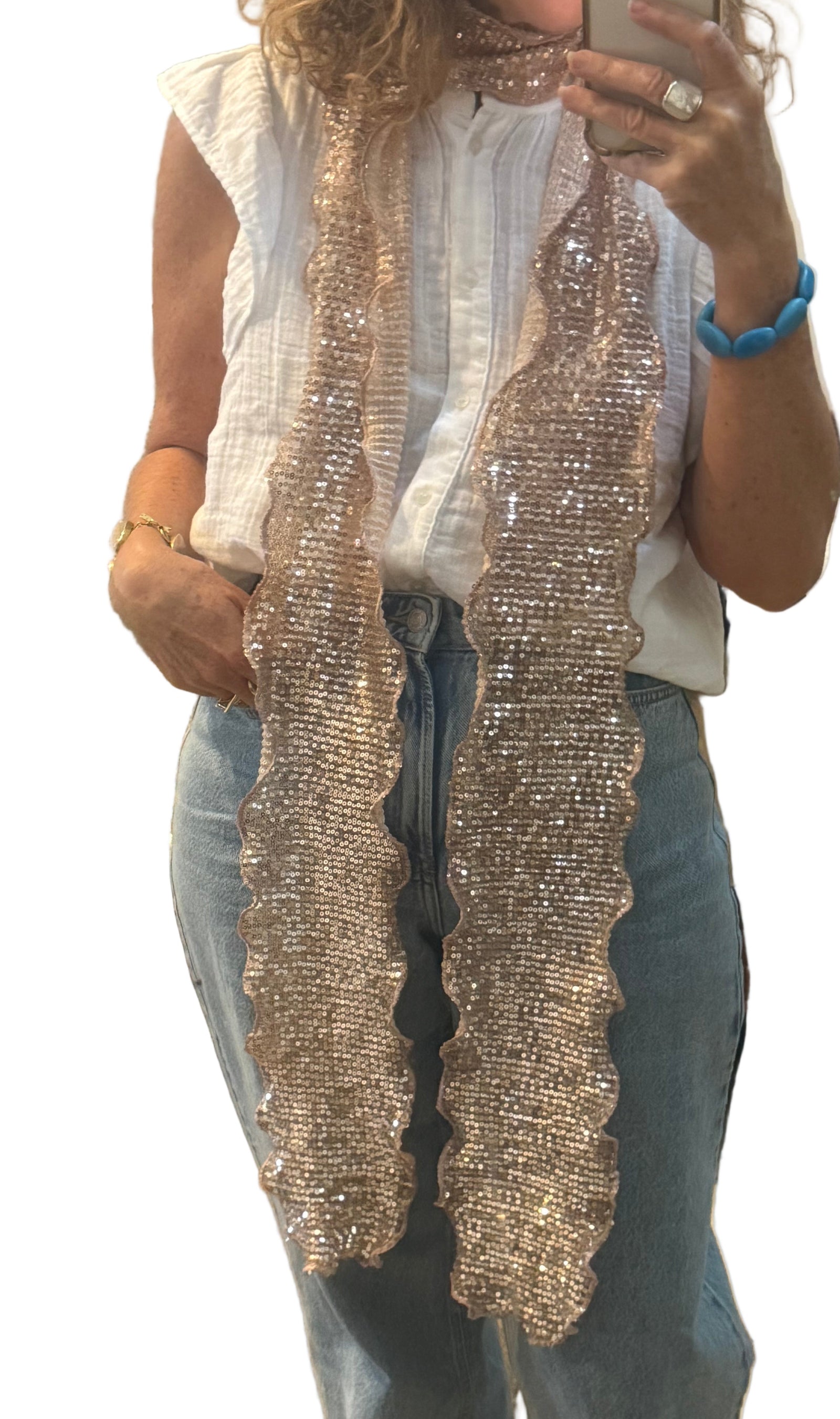 Sequin Scarf