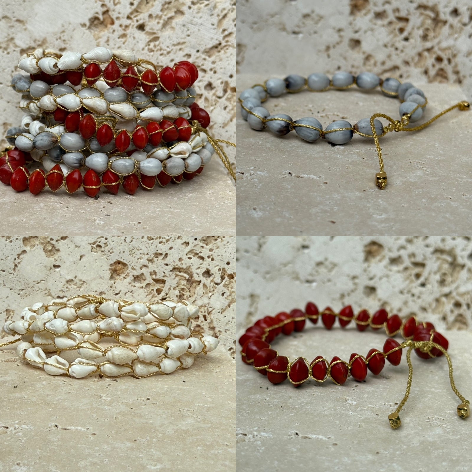 Seed / Shell Bracelets