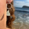 Moonstone Earrings in silver or gold