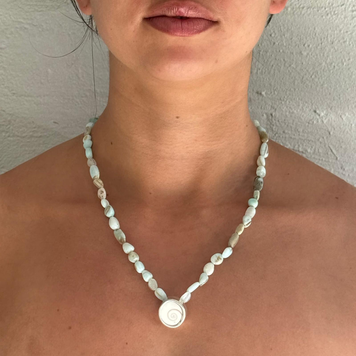 Eye of Santa Lucia necklace