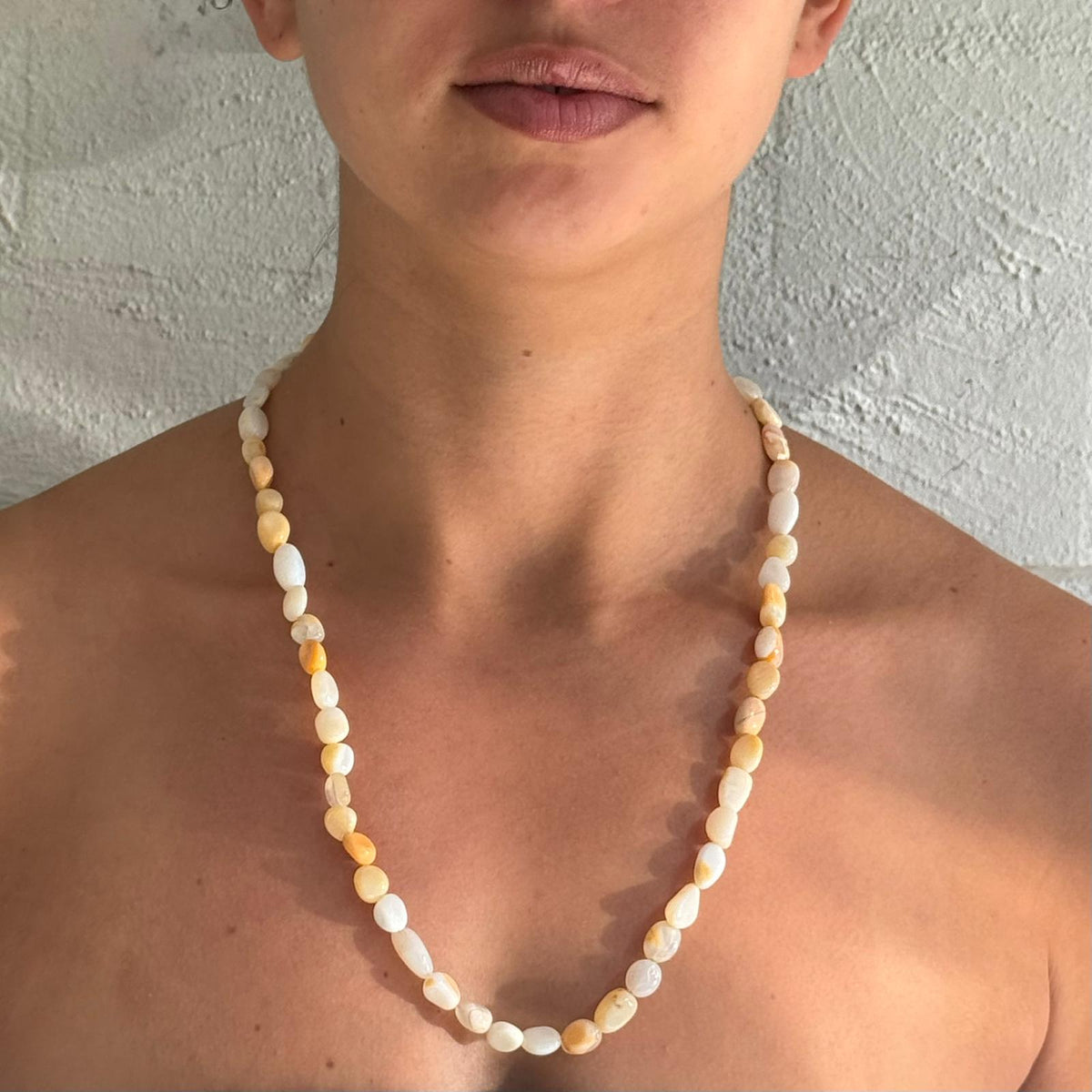 Peruvian Opal Necklace with Magnetic Clasp