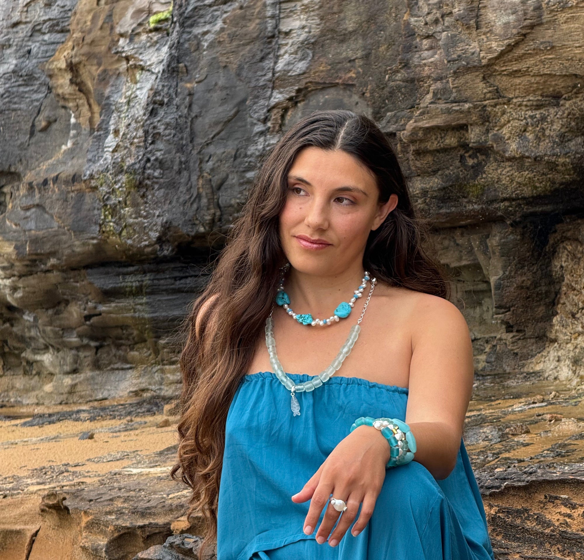 Turquoise Tide Necklace