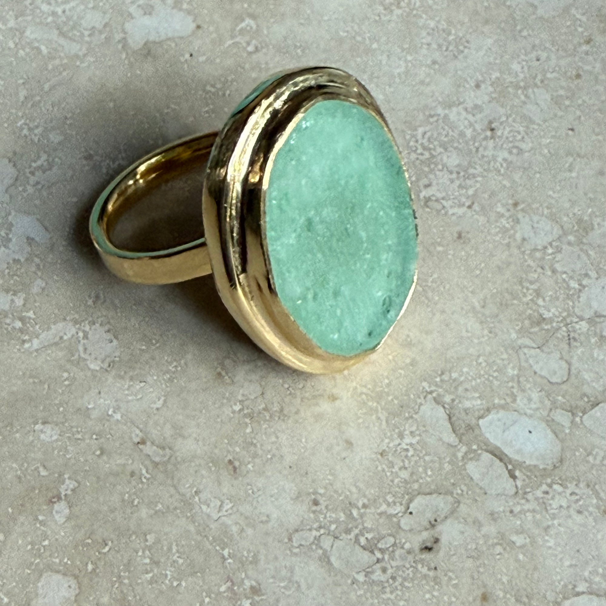Boudi - Seaglass Adjustable Ring