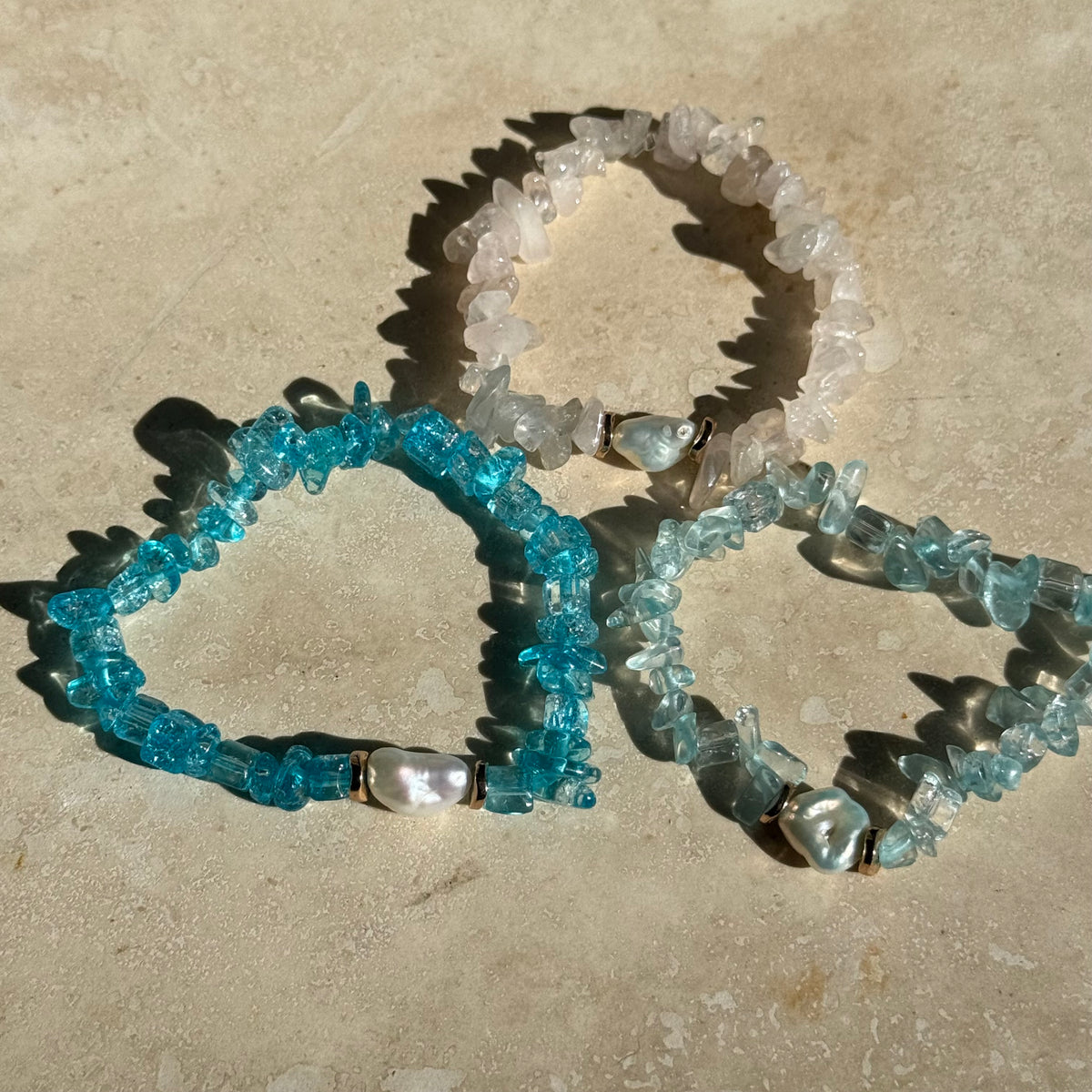 Oasis stone pearl Bracelet