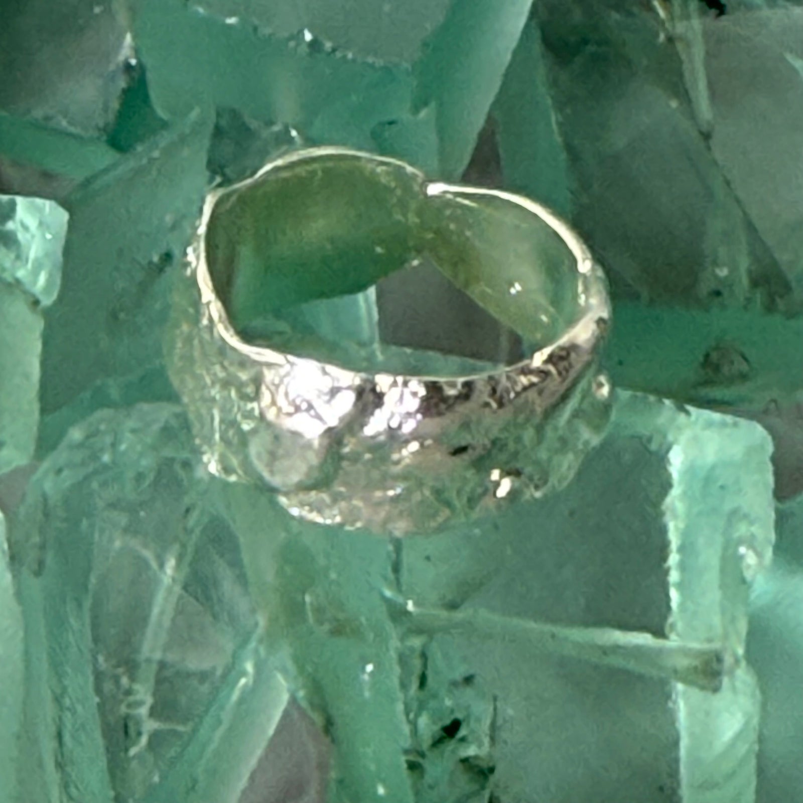 Silver Moon Ring