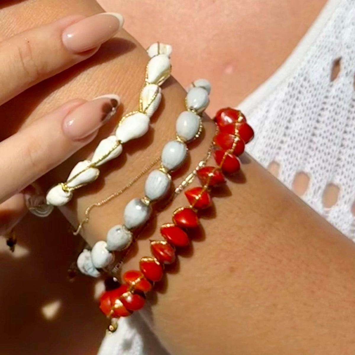 Seed / Shell Bracelets