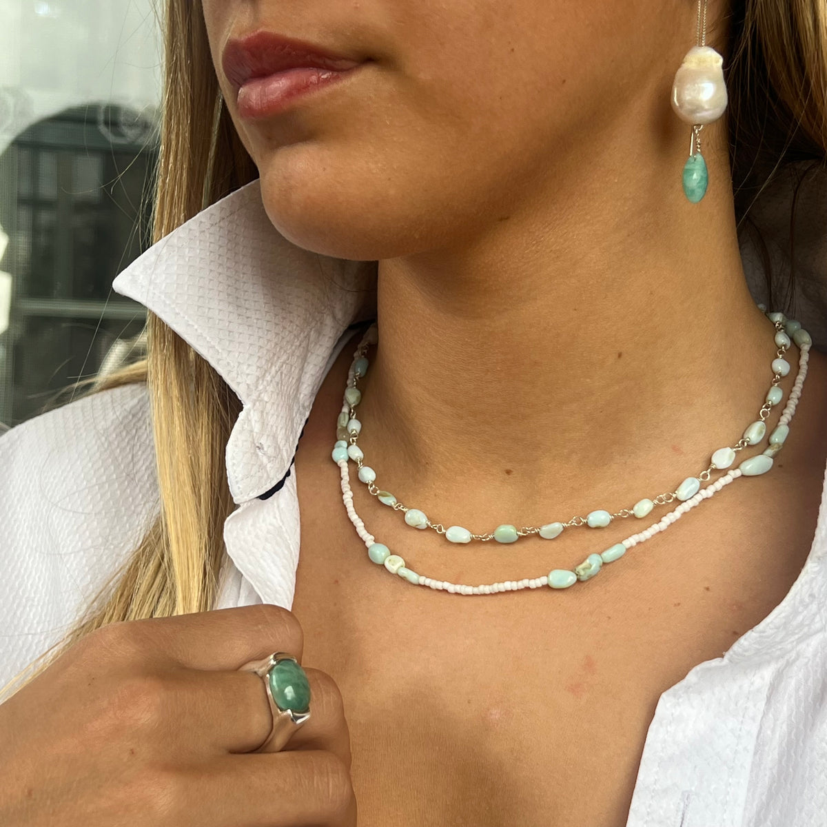 Baroque Pearl Earrings