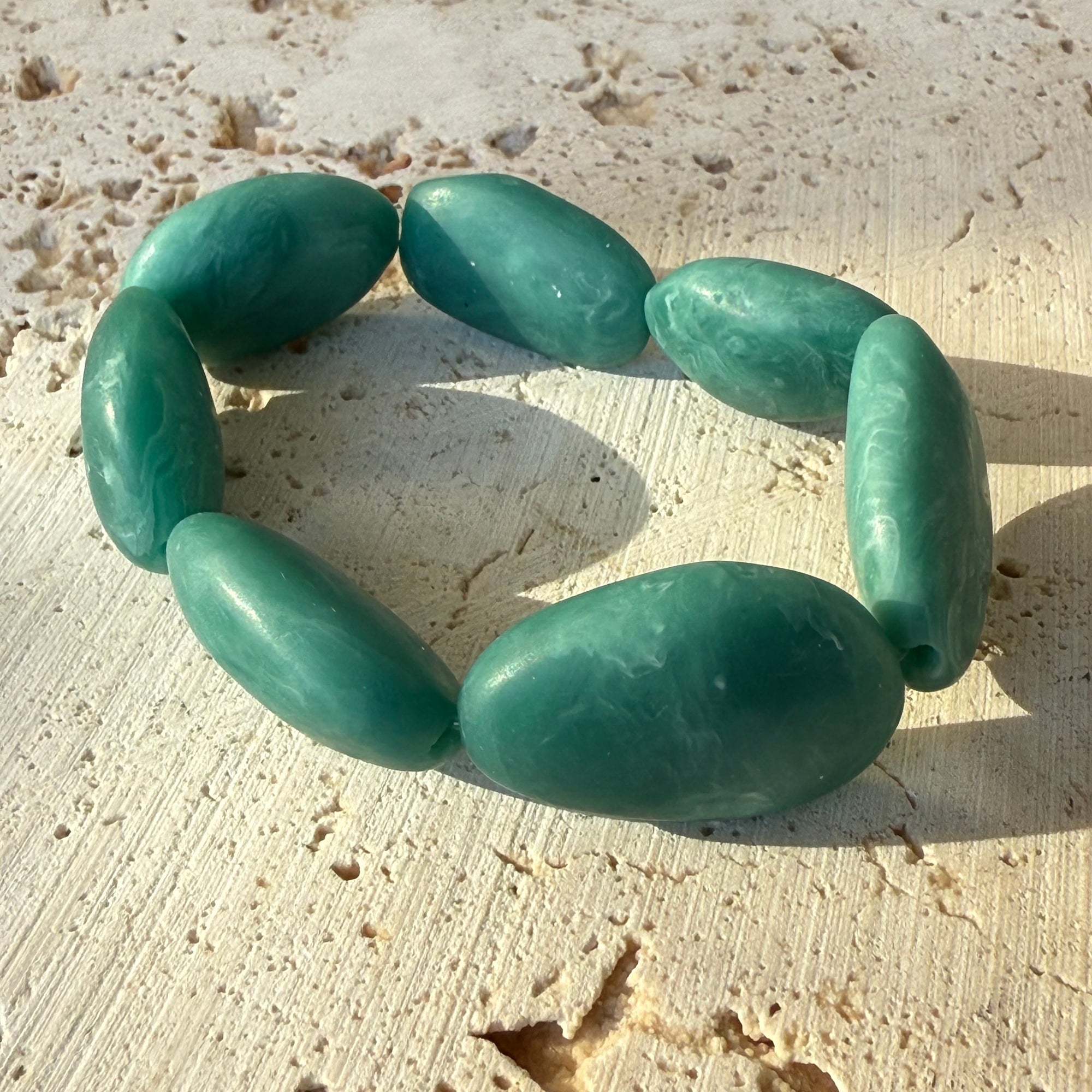 Pebble and Pearl Bracelet