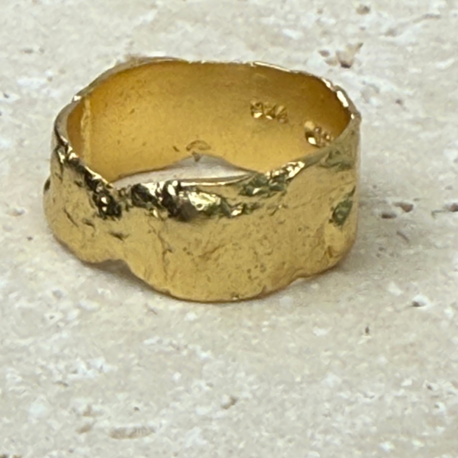 Gold Moon Ring
