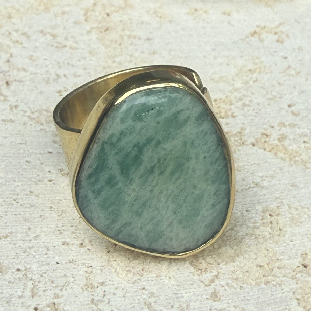 Gemstone Statement Ring (adjustable)