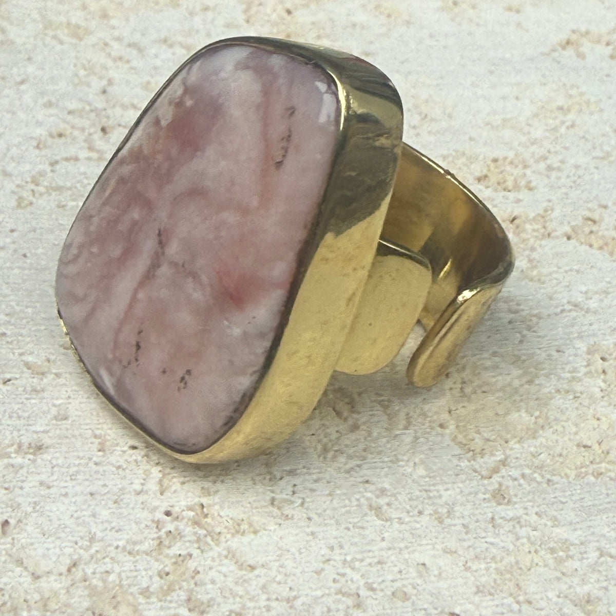 Gemstone Statement Ring (adjustable)