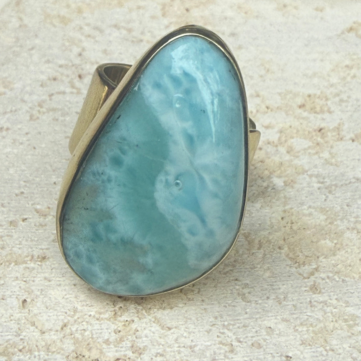 Gemstone Statement Ring (adjustable)