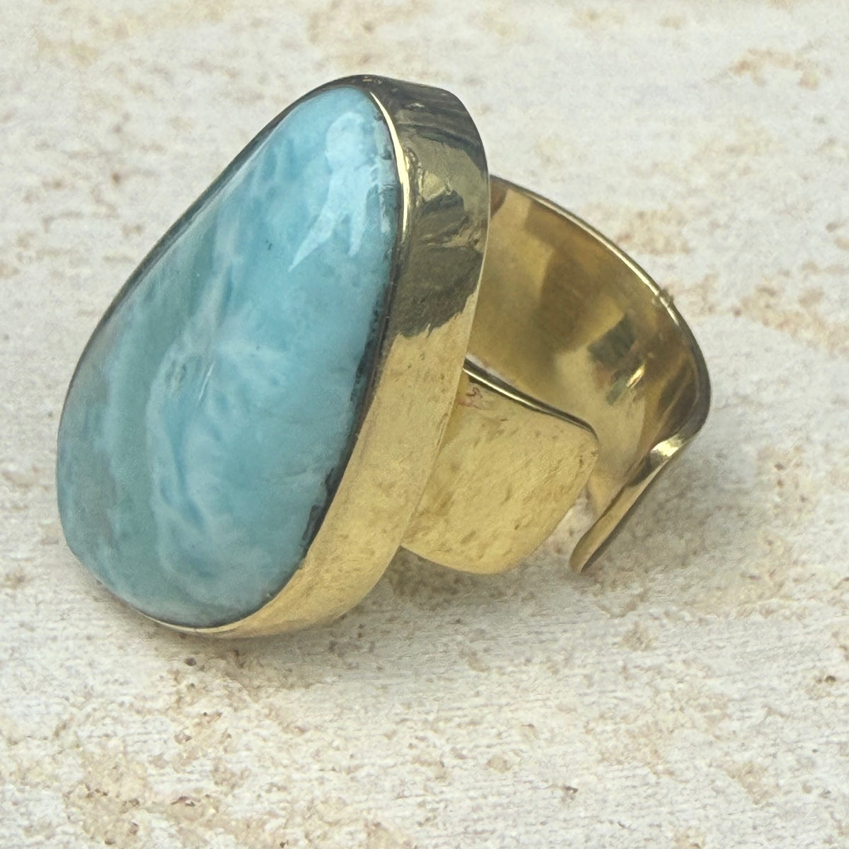 Gemstone Statement Ring (adjustable)