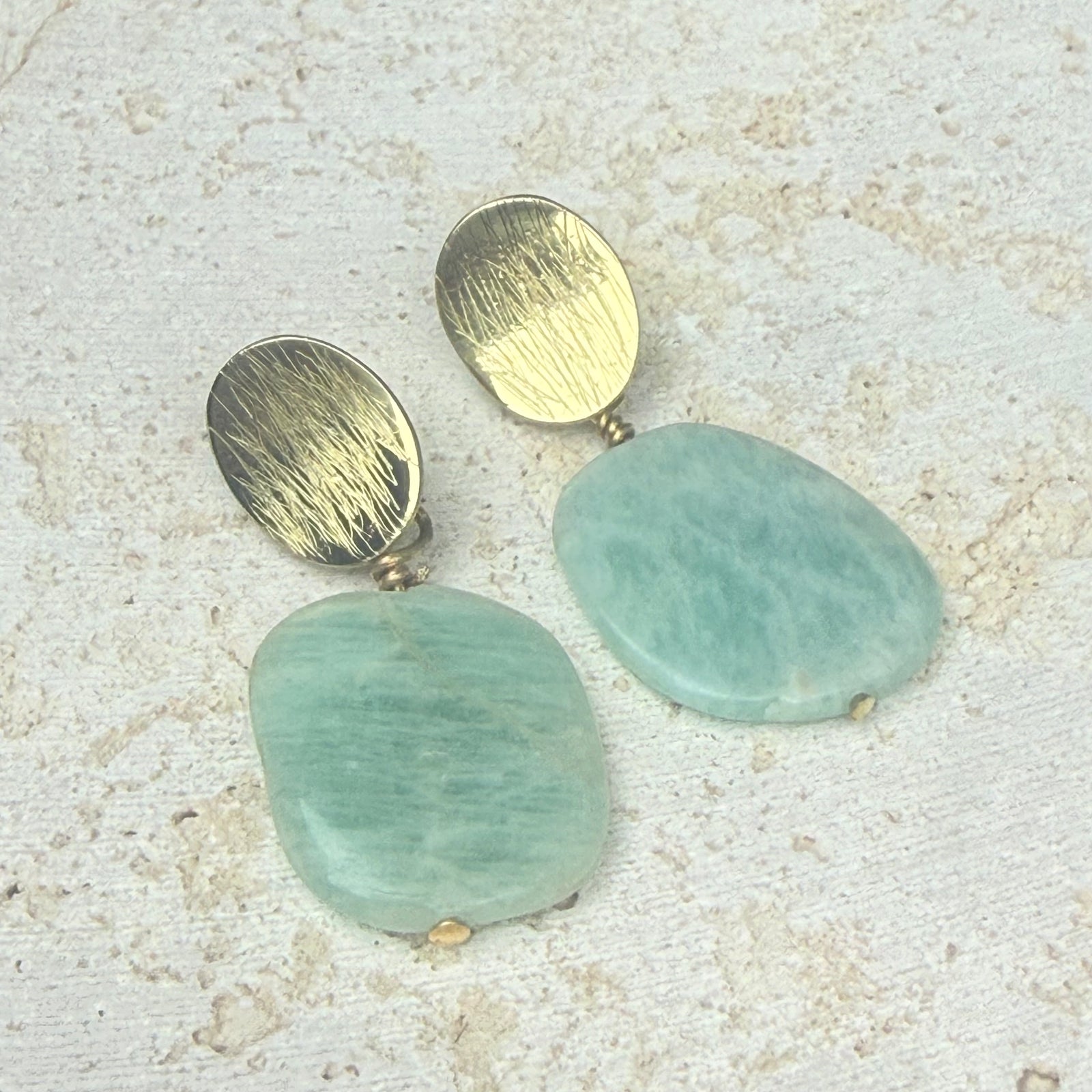 Stone Drop Earring