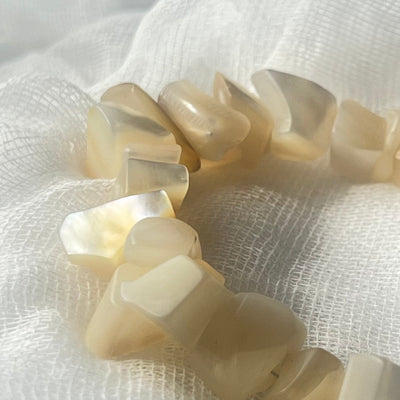 Mother of Pearl Organic Necklace