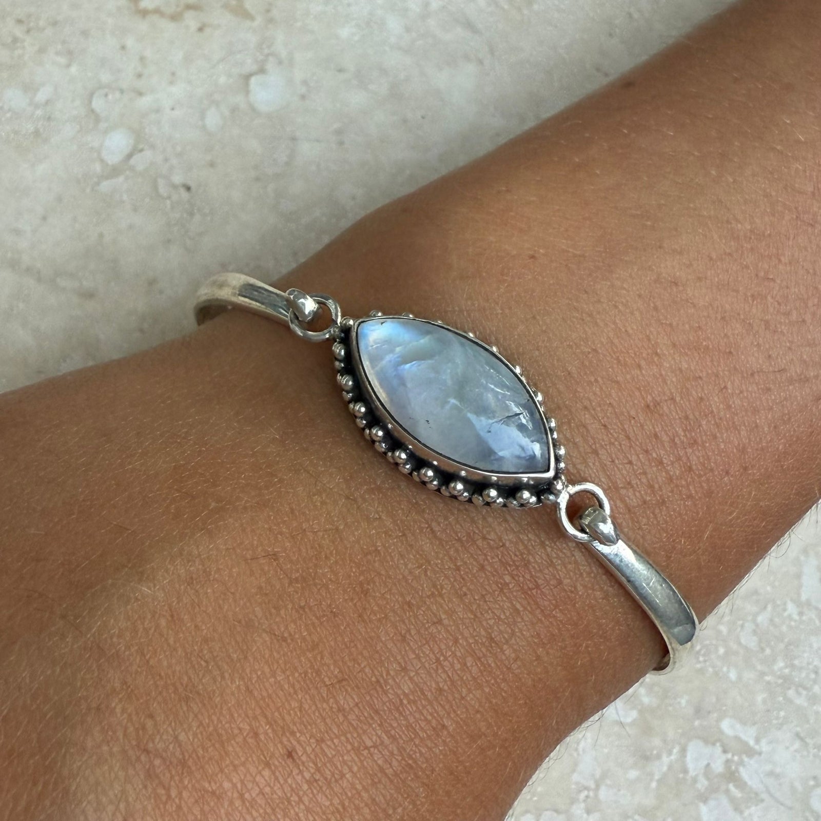 Moonstone Bangle
