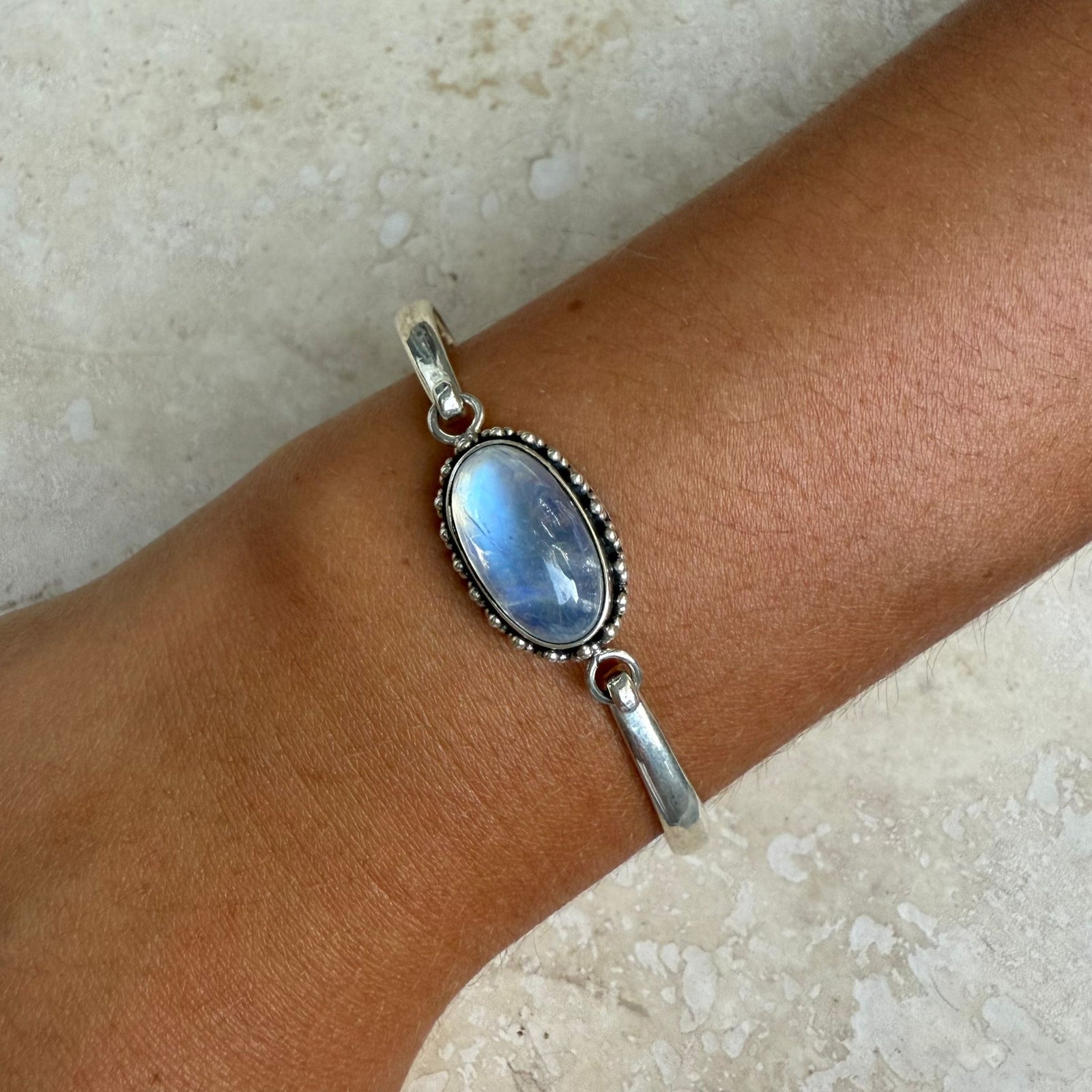 Moonstone Bangle
