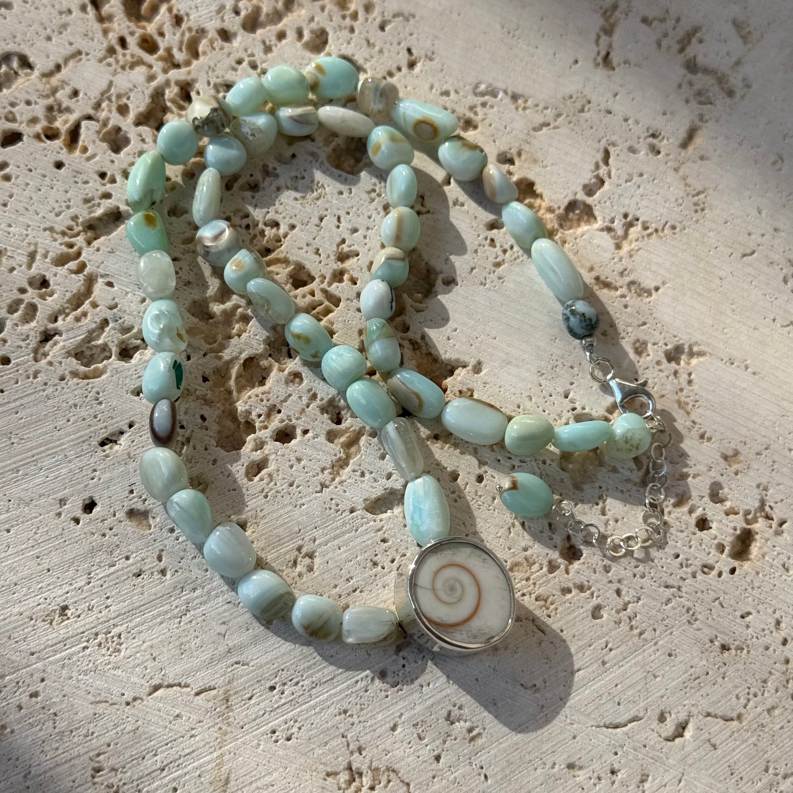 Eye of Santa Lucia necklace