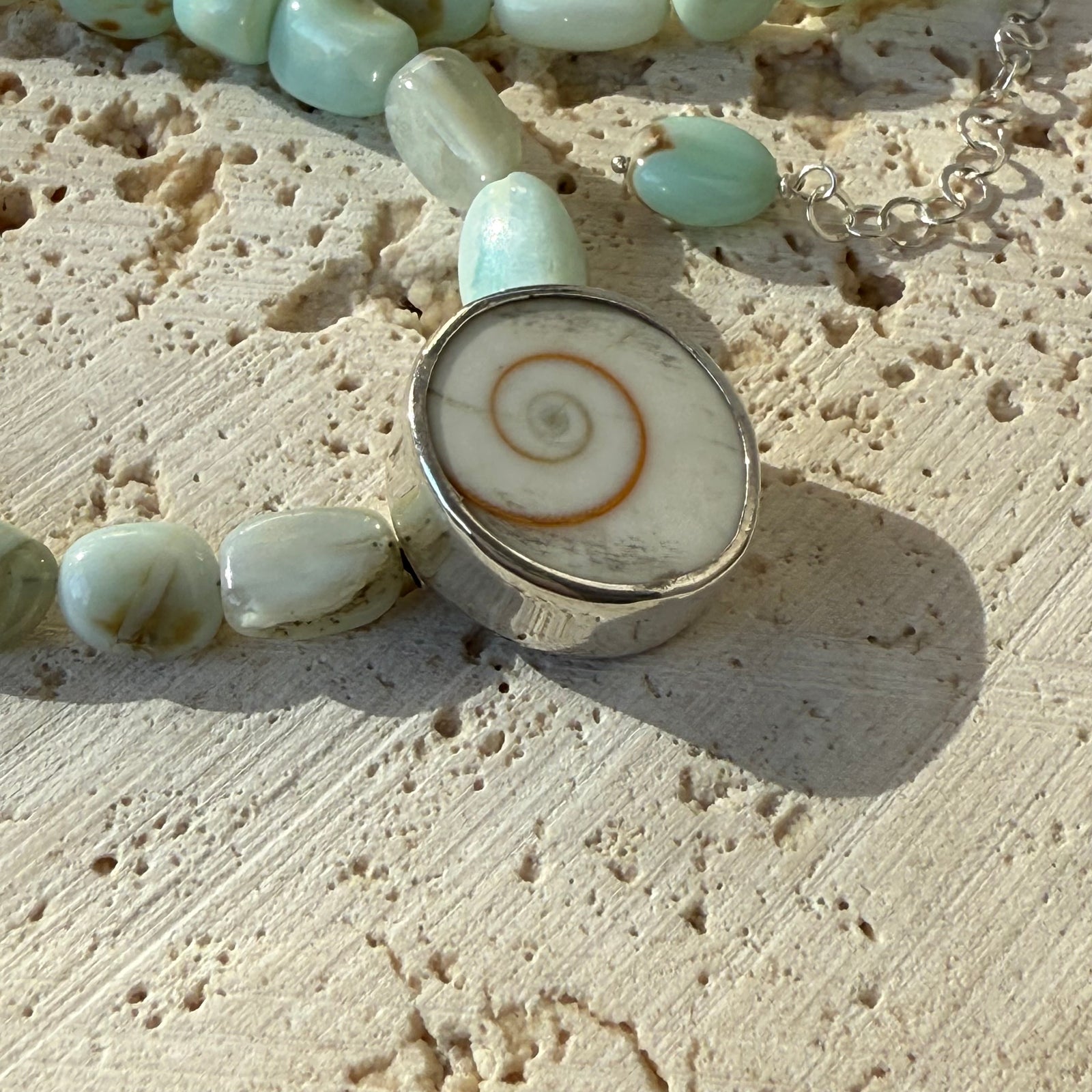 Eye of Santa Lucia necklace