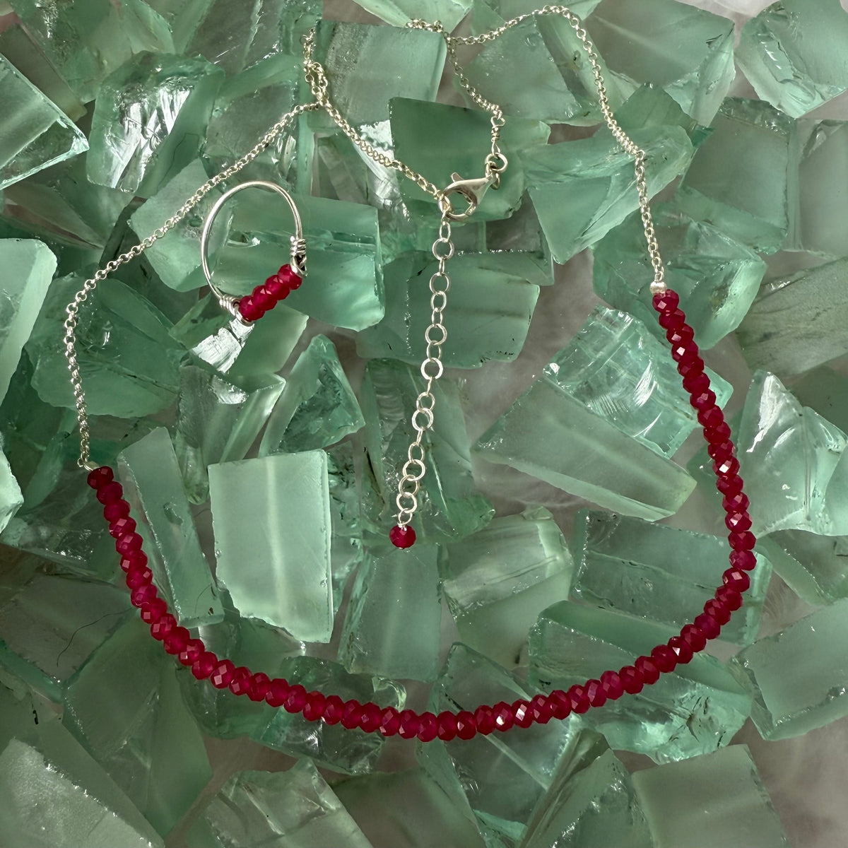 Gemstone and Chain Necklaces