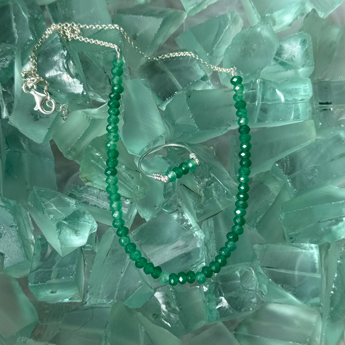 Gemstone and Chain Necklaces